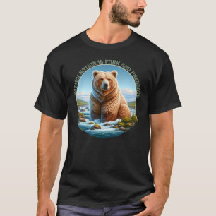 Camiseta Parque nacional y preservación de Katmai