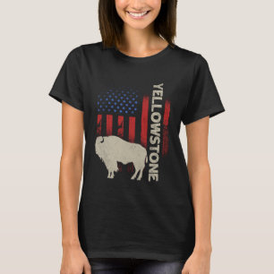 Camiseta Parque Nacional YELLOWSTON Divertido Montana Wyomi