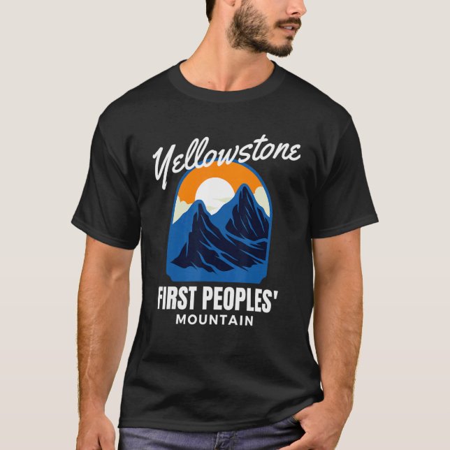 Camiseta Parque nacional Yellowstone (Anverso)