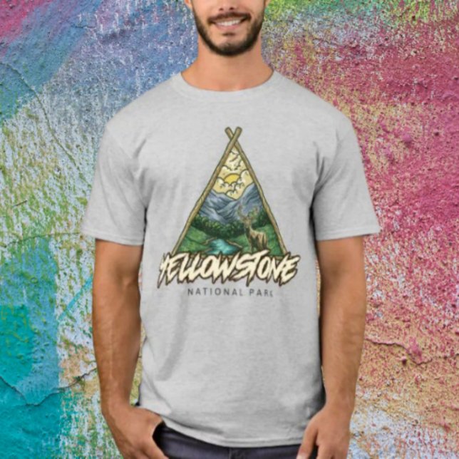Camiseta Parque Nacional Yellowstone (Subido por el creador)