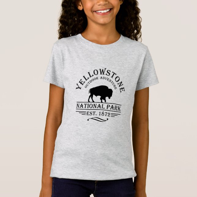 Camiseta Parque nacional Yellowstone (Anverso)