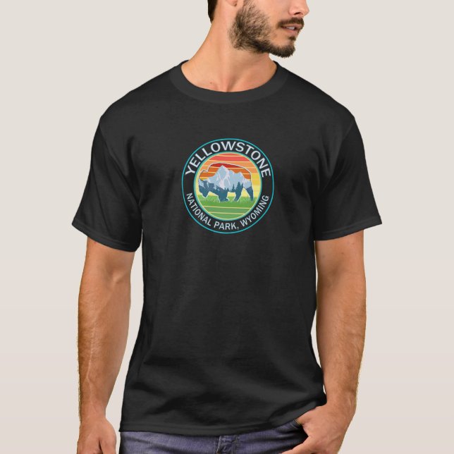 Camiseta Parque nacional Yellowstone (Anverso)