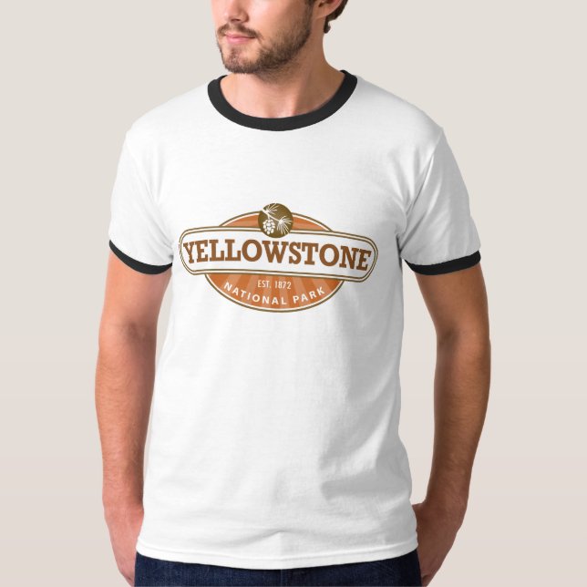 Camiseta Parque nacional Yellowstone (Anverso)