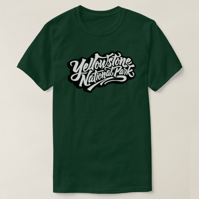 Camiseta Parque Nacional Yellowstone (Diseño del anverso)