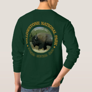 Camiseta Parque nacional Yellowstone (bison)