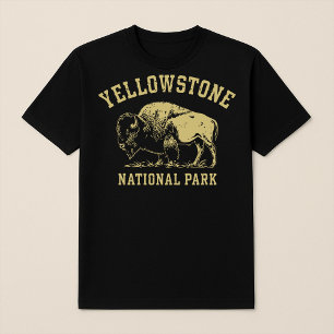 Camiseta Parque nacional Yellowstone Bison