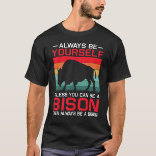 Camiseta Parque nacional Yellowstone Bison Buffalo Clothing