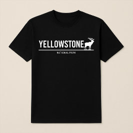 Camiseta Parque nacional Yellowstone Elk