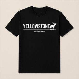 Camiseta Parque nacional Yellowstone Elk
