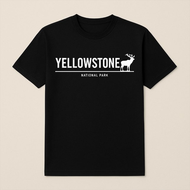 Camiseta Parque nacional Yellowstone Elk (Subido por el creador)