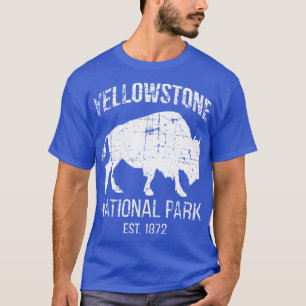 Camiseta Parque nacional Yellowstone Est 1872 I Búfalo