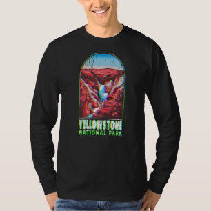Camiseta Parque nacional Yellowstone Estados Unidos Hombres