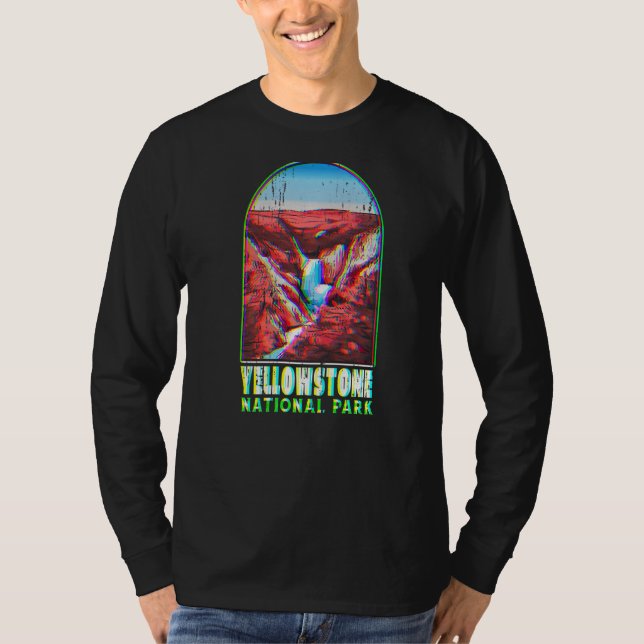 Camiseta Parque nacional Yellowstone Estados Unidos Hombres (Anverso)
