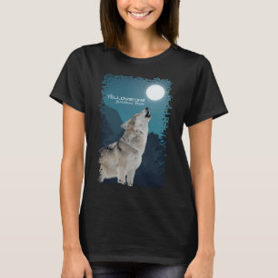 Camiseta Parque nacional Yellowstone Lobo Souvenir Memorabi