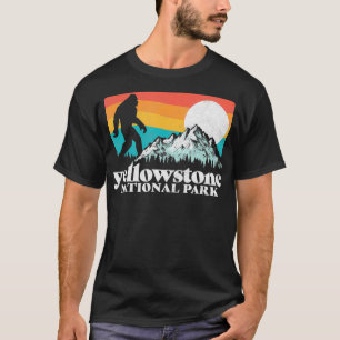 Camiseta Parque nacional Yellowstone Montañas Bigfoot