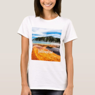 Camiseta Parque nacional Yellowstone Montañas Naturaleza An