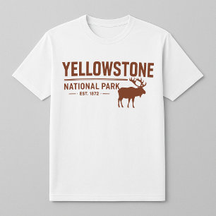 Camiseta Parque nacional Yellowstone Moose T-Shirt