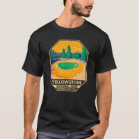 Parque nacional Yellowstone Moral Glory Pool Retro