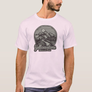 Camiseta Parque Nacional Yellowstone Mountain Trail
