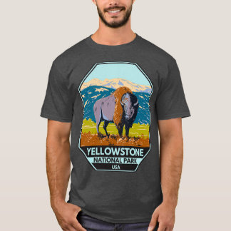 Camiseta Parque nacional Yellowstone North American Bison