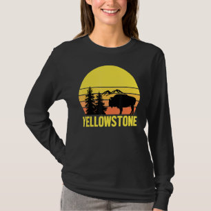 Camiseta Parque nacional Yellowstone Sunset 1