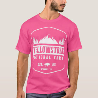 Camiseta Parque nacional Yellowstone Tshirt I Love Senderis