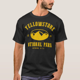 Camiseta Parque nacional Yellowstone Tshirt I Love Senderis