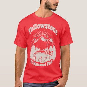 Camiseta Parque nacional Yellowstone US Wyoming Montana Ida