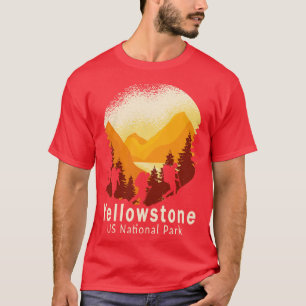 Camiseta Parque nacional Yellowstone US Wyoming Montana Ida