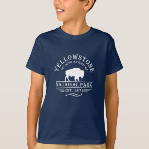 Camiseta Parque Nacional Yellowstone Vintage