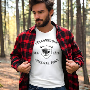 Camiseta Parque Nacional Yellowstone Vintage