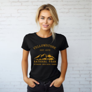 Camiseta Parque Nacional Yellowstone Vintage