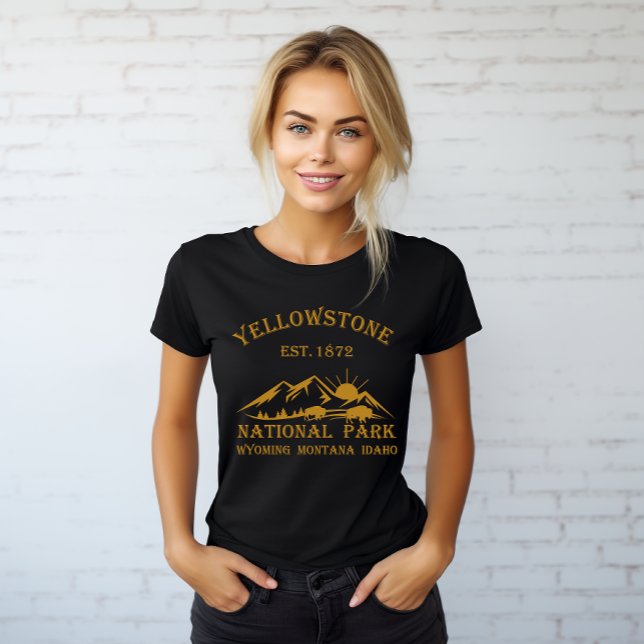 Camiseta Parque Nacional Yellowstone Vintage (Subido por el creador)
