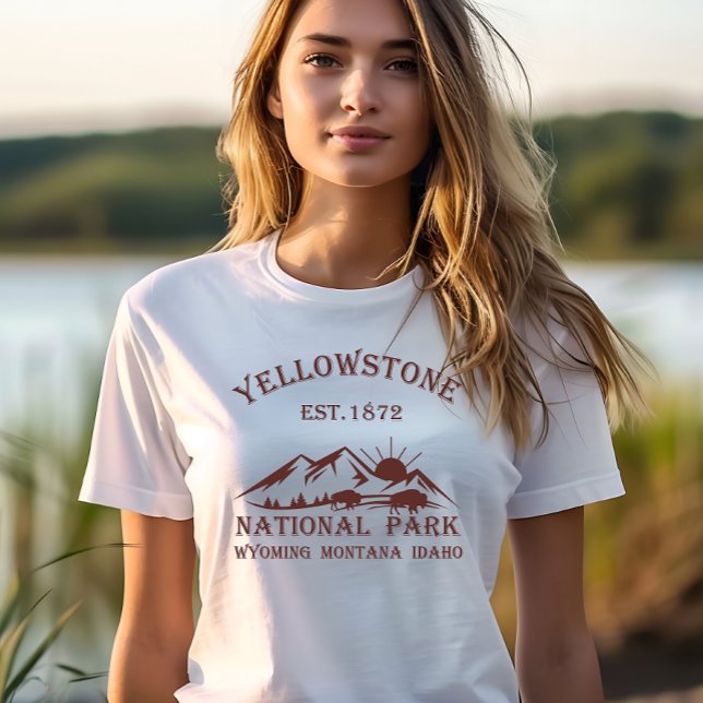 Camiseta Parque Nacional Yellowstone Vintage (Subido por el creador)