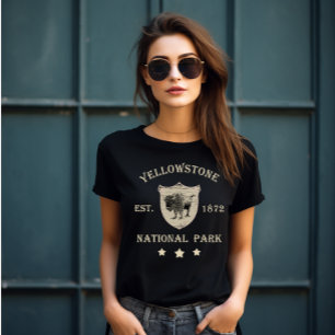 Camiseta Parque Nacional Yellowstone Vintage