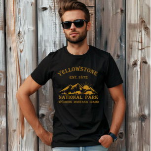 Camiseta Parque Nacional Yellowstone Vintage