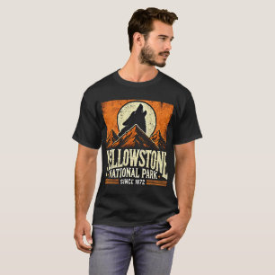 Camiseta Parque nacional Yellowstone   Volf Mountains Vinta
