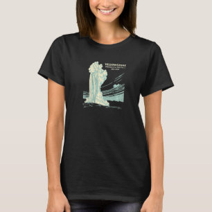 Camiseta Parque nacional Yellowstone Wyoming, 150 años
