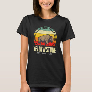 Camiseta Parque nacional Yellowstone Wyoming Camping Natura