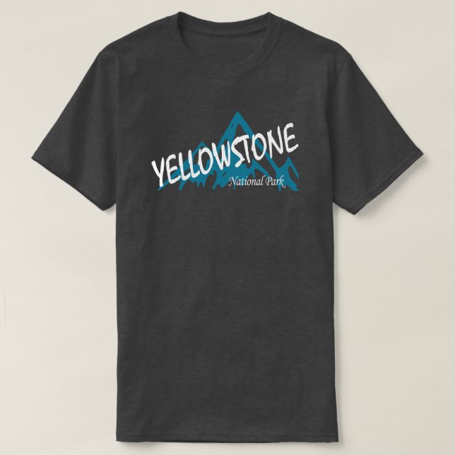Camiseta Parque nacional Yellowstone Wyoming Montana (Diseño del anverso)