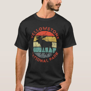 Camiseta Parque nacional Yellowstone Wyoming Moose