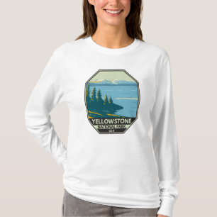 Camiseta Parque nacional Yellowstone Yellowstone Lake Vinta