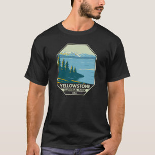 Camiseta Parque nacional Yellowstone Yellowstone Lake Vinta