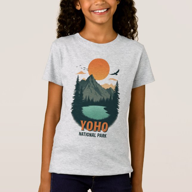 Camiseta Parque nacional Yoho (Anverso)