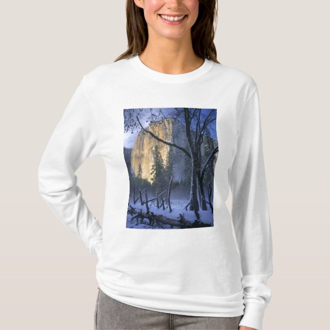 Camiseta PARQUE NACIONAL YOSEMITA, CALIFORNIA. EE.UU.Claro (Anverso)