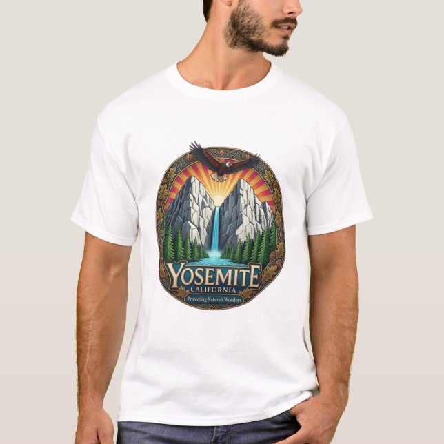 CAMISETA PARQUE NACIONAL YOSEMITE (Anverso)