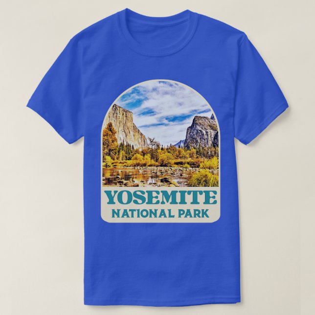 Camiseta Parque Nacional Yosemite (Diseño del anverso)