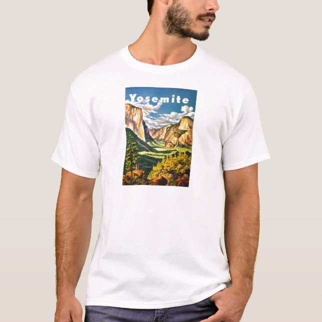 Camiseta Parque nacional Yosemite (Anverso)