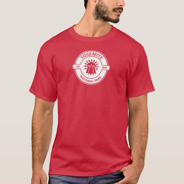 Camiseta Parque nacional Yosemite (Anverso)