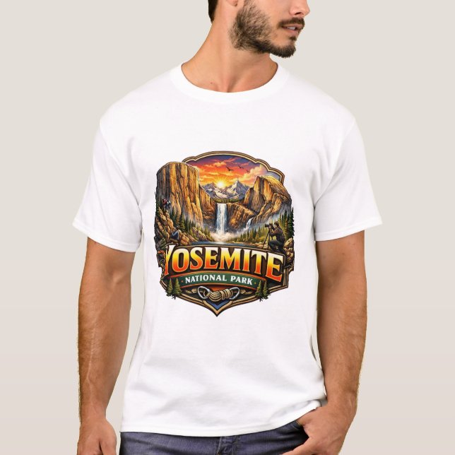 CAMISETA PARQUE NACIONAL YOSEMITE (Anverso)